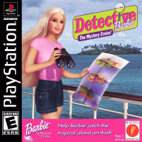 Detective Barbie The Mystery Cruise Playstation  box art